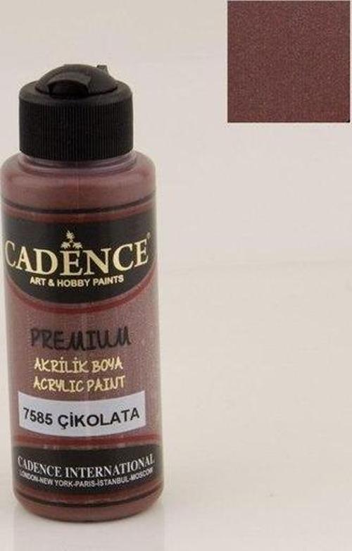 Premium Akrilik Boya 7585 Çikolata 120Ml