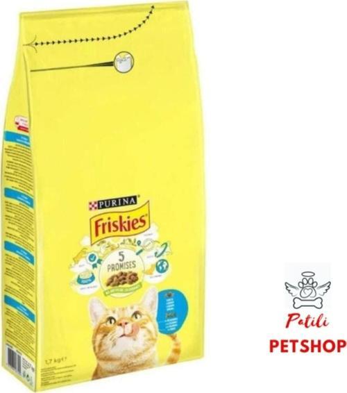 Friskies Somonlu Yetişkin Kuru Kedi Maması 1.7 Kg (1700gr)