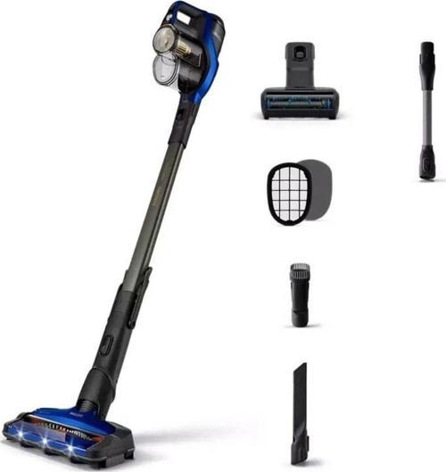 Speedpro Max 8000 Serisi , Xc8049 Şarjlı Dik Süpürge, Led Işık ,25.2 Volts , 0,6 Litre , Lacivert
