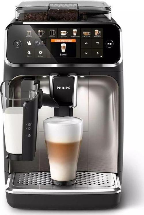 Tam otomatik espresso makineleri Siyah 12 Bardak Taze Çekirdekli