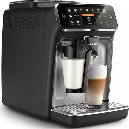 Tam otomatik espresso makineleri Siyah 8 Bardak Taze Çekirdekli