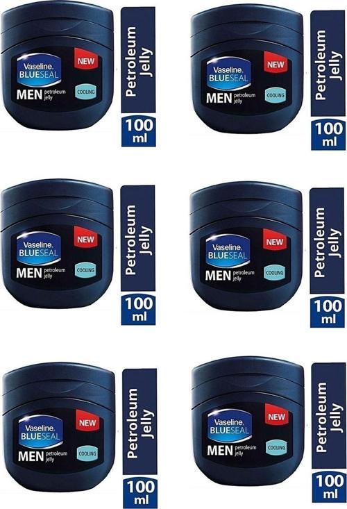 Blueseal Vazelin Erkek 100 ml 6 Adet Men Petroleum Jelly Cooling New