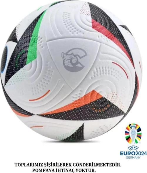 Avrupa Futbol Şampiyonası EURO 2024 Maç Topu Kabartmalı Yüzey Halı Saha Çim Topu