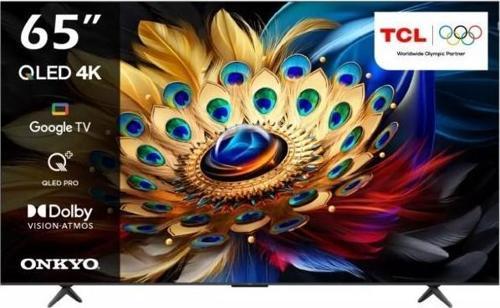 65C655 65" 165 Ekran Uydu Alıcılı 4K Ultra HD Google Smart QLED TV