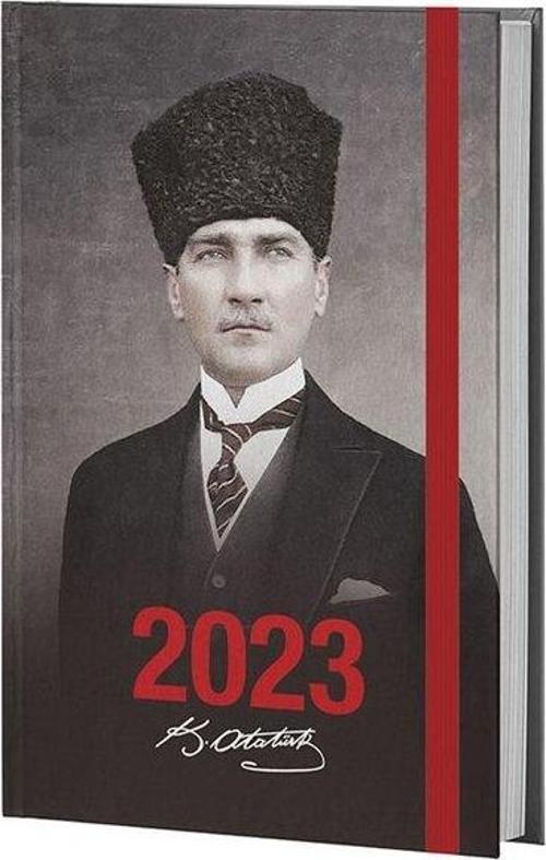 Halk Kalpaklı 2023 Atatürk Ciltli Ajanda
