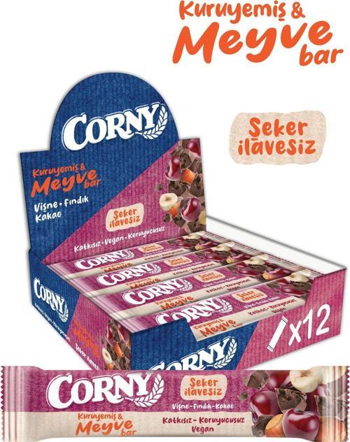 Vişne Fındık Kakao Meyve Bar - 12 Adet