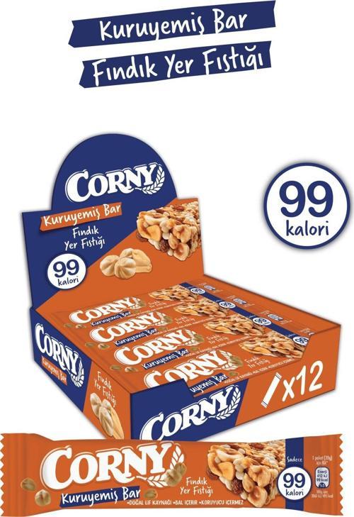 Yer Fıstıklı ve Fındıklı Kuruyemiş Bar x 12 adet
