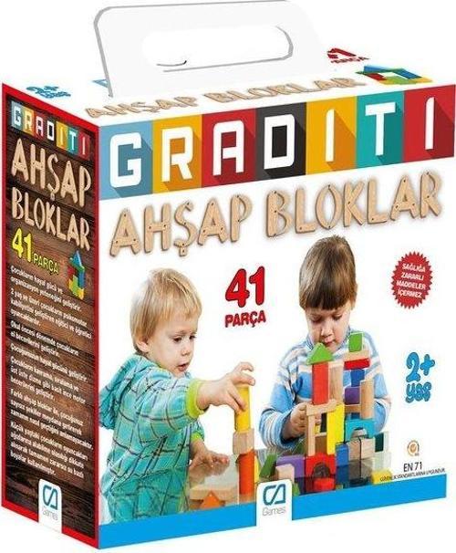 Graditi 41 Parça Renkli Bloklar CA10006