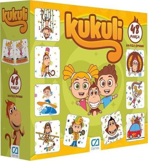 Kukuli Memory Eğitici Kutu Oyunu CA5156