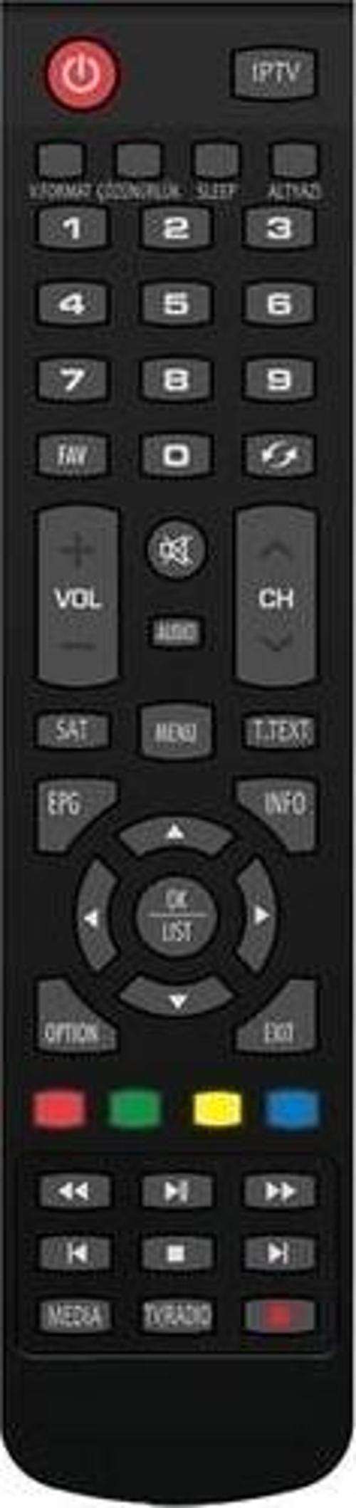 Arnix Fiber Hd Uydu Alıcısı Kumandası