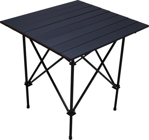 Alüminyum Katlanır Masa Balkon-Bahçe-Kamp-Piknik Masası (Taşıma Çantalı) Antrasit