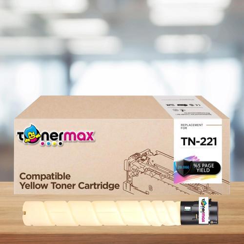 Konica Minolta TN-221 Muadil Toner Sarı / Bizhub C227 / C287