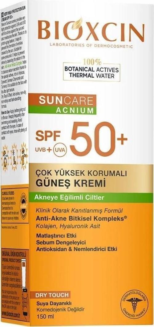 Sun Care Düzensiz Ciltler için Spf 50 Güneş Kremi 150 ml