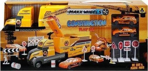 Maxx Wheels Transporter 2 Araçlı İnşaat Seti