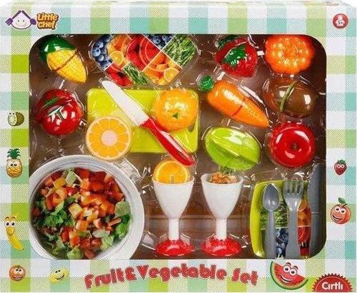 Little Chef Kesme Tahtalı Meyve ve Sebze Oyun Seti