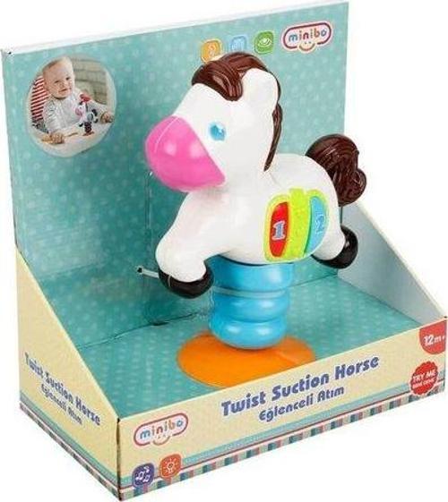 Minibo Sesli ve Işıklı Eğlenceli Atım Mama Koltuğu Oyuncağı