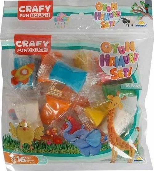 Crafy 16'lı Oyun Hamuru 320 gr