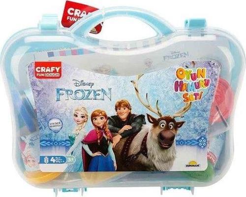 Crafy Frozen Çantalı Oyun Hamuru Seti