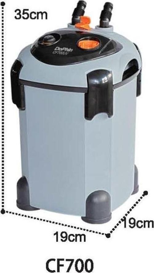 CF700 Akvaryum Dış Filtre 700 L/H