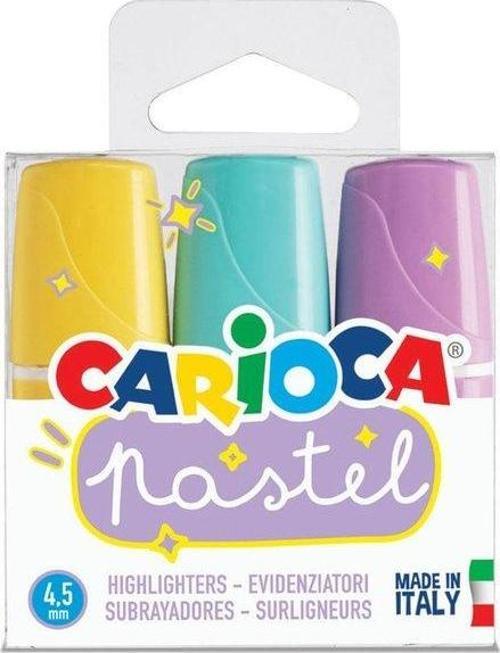 Pastel Renk Mini İşaretleme Kalemi 3'lü 43168