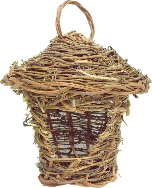 Hasır Örgü Kuş Yuvası 12x15 cm