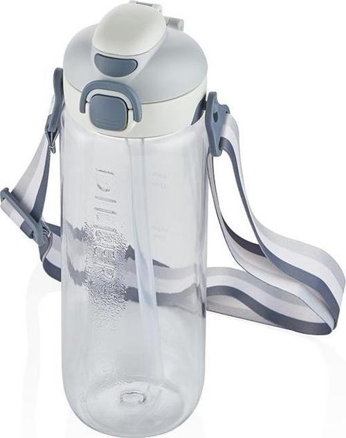 Pipetli Su Matarası Beyaz 780 ml