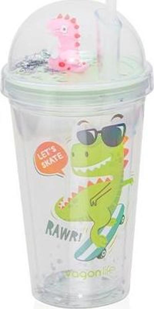 Pipetli Dinazor Bardak 450 ml