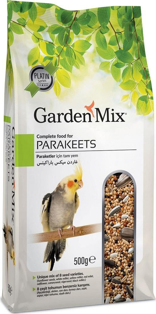 Gardenmix Parekeets Papağan Yemi 500 gr ( 5 Adet )