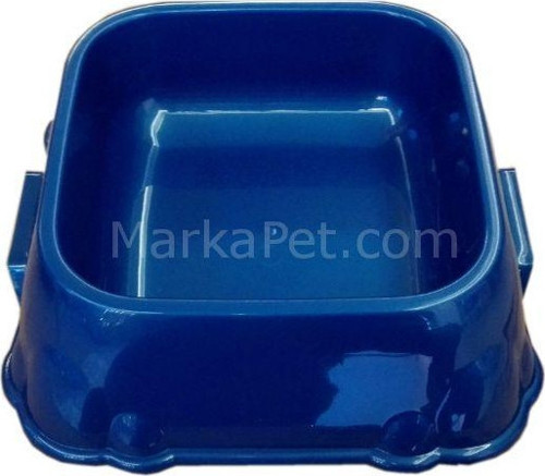 Köpek Mama Su Kabı 1 Lt Mavi