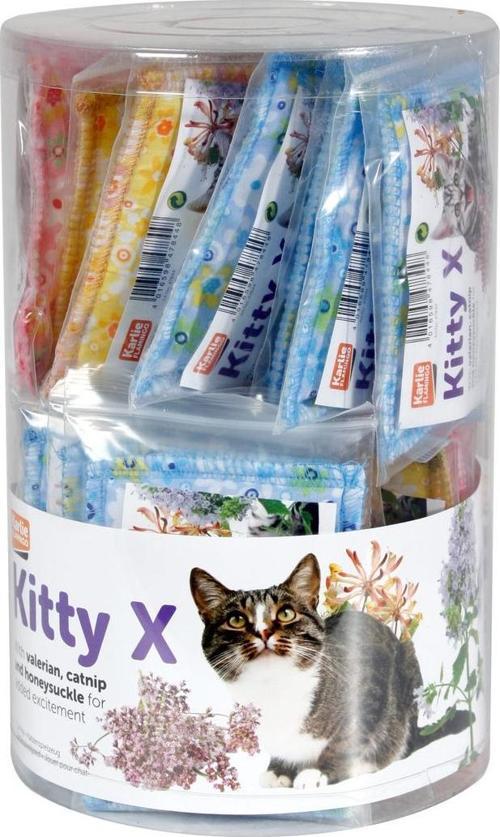 Kedi Otlu Minder 10X7Cm Karişik Renkli 24Lü
