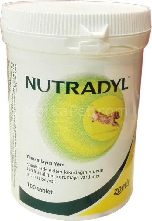 Nutradyl Köpek Eklem Destekleyici Tablet 100 Adet 07/2020