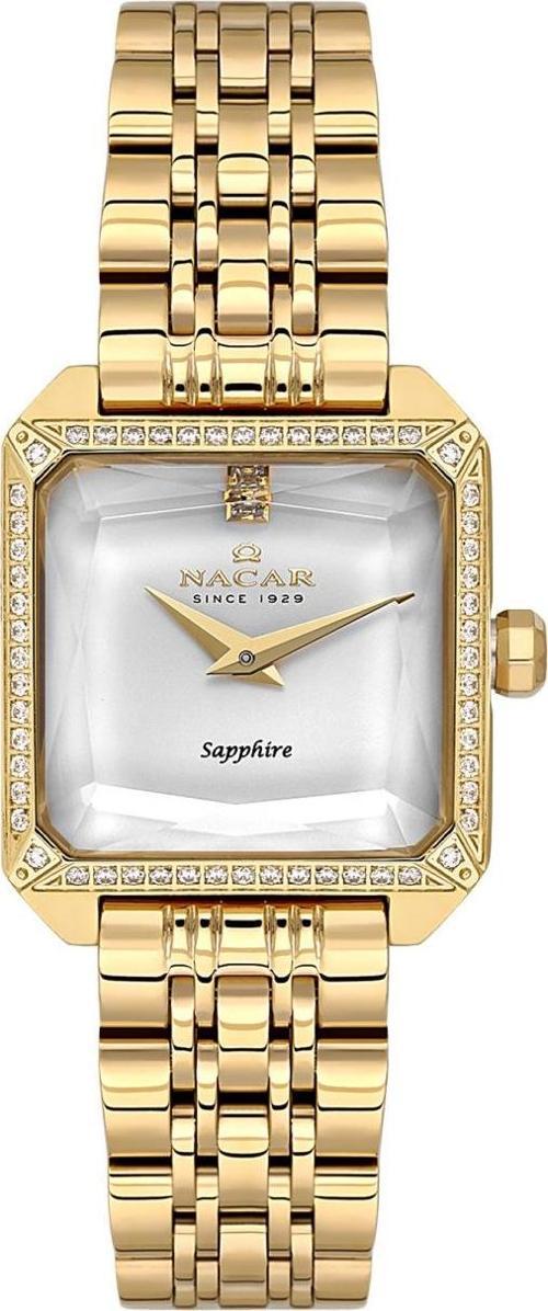 NC33-398387-DWMS Sarı Metal Band Kadın Kol Saati