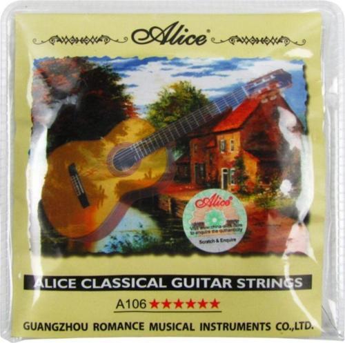 A-106 Model Nylon Klasik Gitar Tel Takımı Seti-Pena Hediyeli