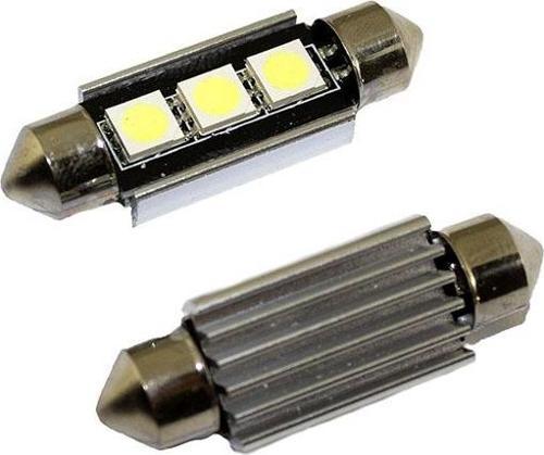 Ledli Dekoratif Sofit Ampul 2x3 SMD Canbus Beyaz 12V /LAAM153