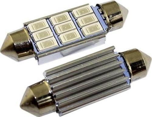 Sofit Led Ampul 9 SMD Mavi 2'li Set 24V 39mm / LAAM641-1