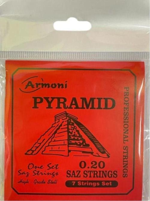 Profesyonel Pyramid 0.20 Bağlama Takım Tel