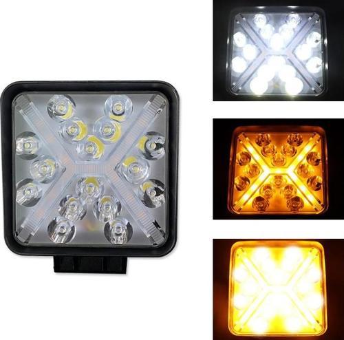 Çalışma lambası çakar sinyalli 12-32v 10,8 x12cm adet / LASS343