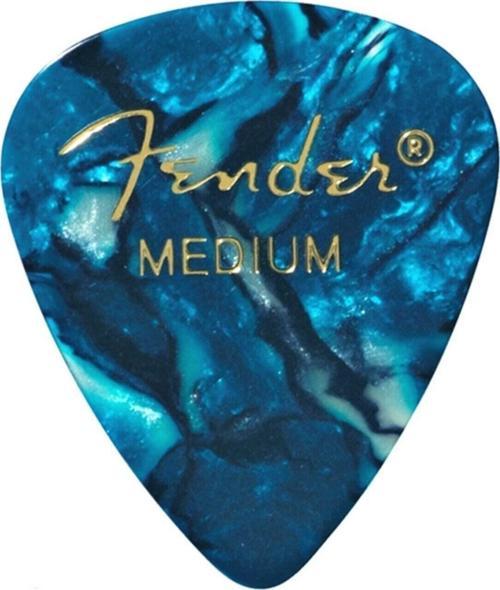 351 Premium Celluloid Picks Ocean Turquoise Medium 1 Adet Pena