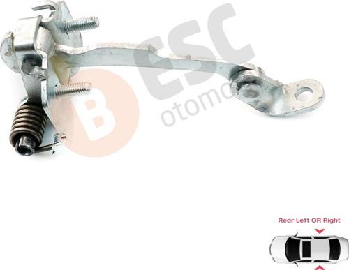 Citroen C3 MK1 MK2 2002-2016 İçin Arka Sağ veya Sol Kapı Gergi Yayı 9181L9 