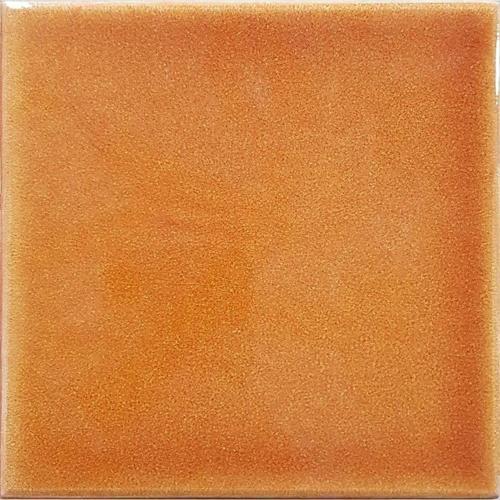 12,5X12,5 Cm Düz Karamel Çini Seramik Karo