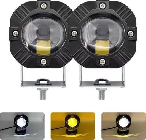 Offroad sis lambası 40w beyaz-amber çakarlı adet 12-30v / LASS294