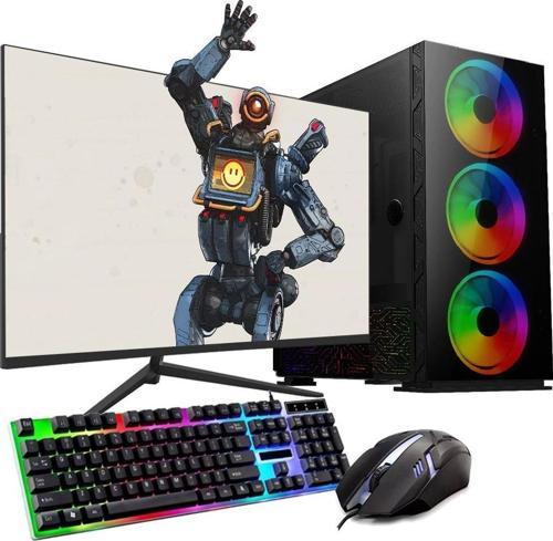 Ryzen5 5600 32GB 480SSD 12GB RTX3060 24" Mon. Oyun Bilgisayarı (Gaming Set)
