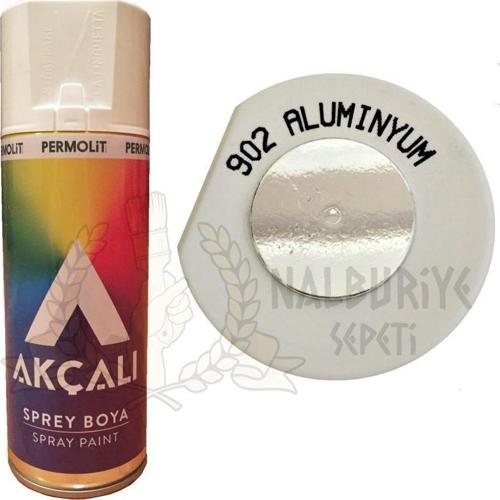 Akrilik Sprey Boya ALÜMİNYUM GRİ 400 ml - 902