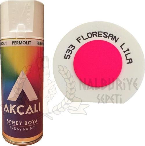 Akrilik Sprey Boya FLORESAN LİLA PEMBE 400 ml - 533