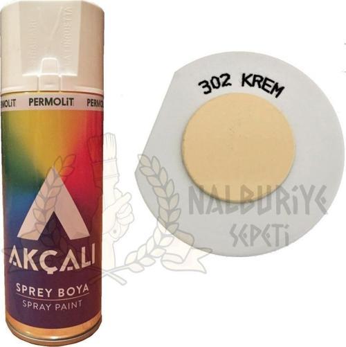 Akrilik Sprey Boya KREM 400 ml - 302