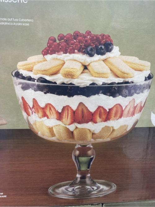 petite ayaklı patisseria kurabiyelik - servis sunum kasesi