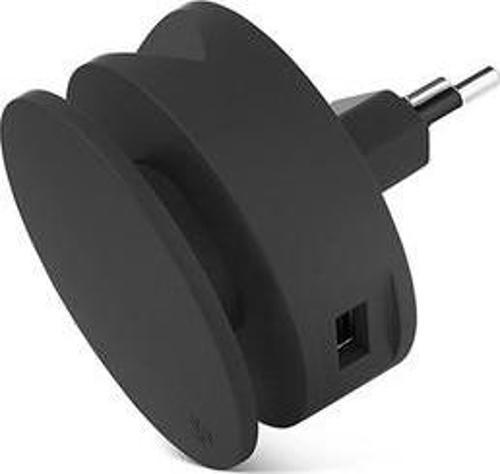 Mini Aero 2 USB Girişli Siyah Şarj Cihazı