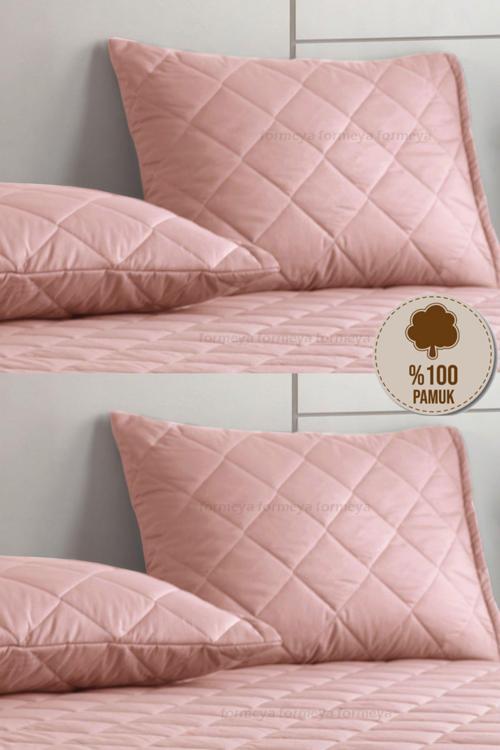 Alez Pudra 4 Adet %100 Pamuk Yastık Koruyucu Alez