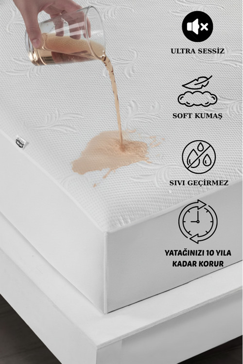 Soft 3d Sıvı Geçirmez Yatak Koruyucu Alez (16 Ebat)