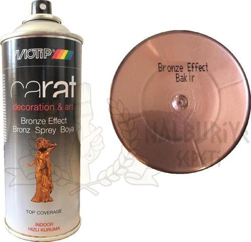 Carat Akrilik Sprey Boya BRONZ BAKIR EFEKT 400 ml